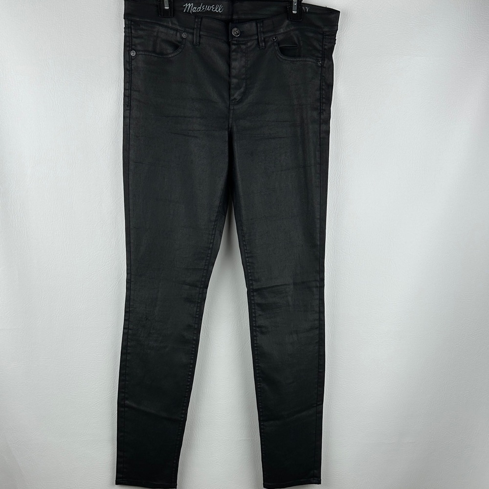 Madewell Waxed Skinny Pants